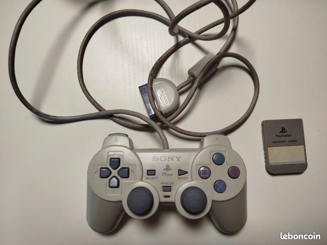 PlayStation PS1 console complète SCPH-9002 + manette + carte mémoire + jeu Tomb Raider 4 (image 9)