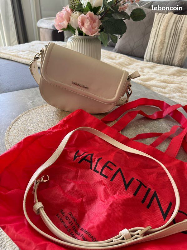Sac à main Valentino– Crème nacré – neuf (image 1)