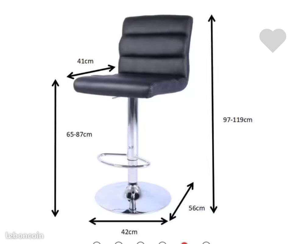 Tabouret de bar (image 2)