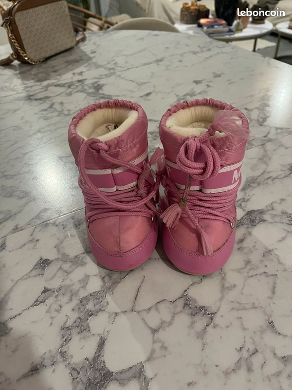 Moon boot fille rose 19/22 (image 3)