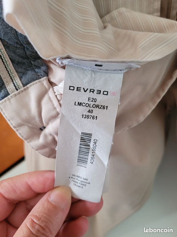 Pantalon chino Devred (image 4)