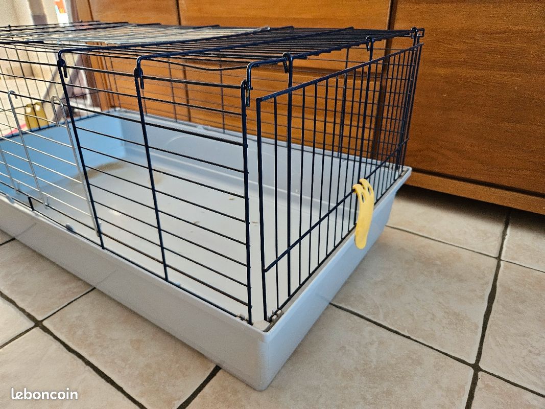 Grande cage pour rongeurs 100x55cm en très bon état (image 2)