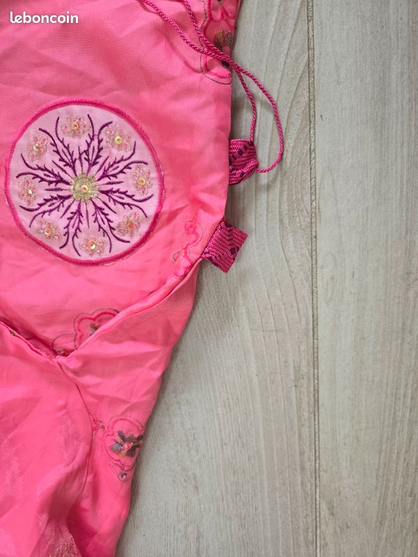 Gandoura rose grande taille selma93 (image 4)