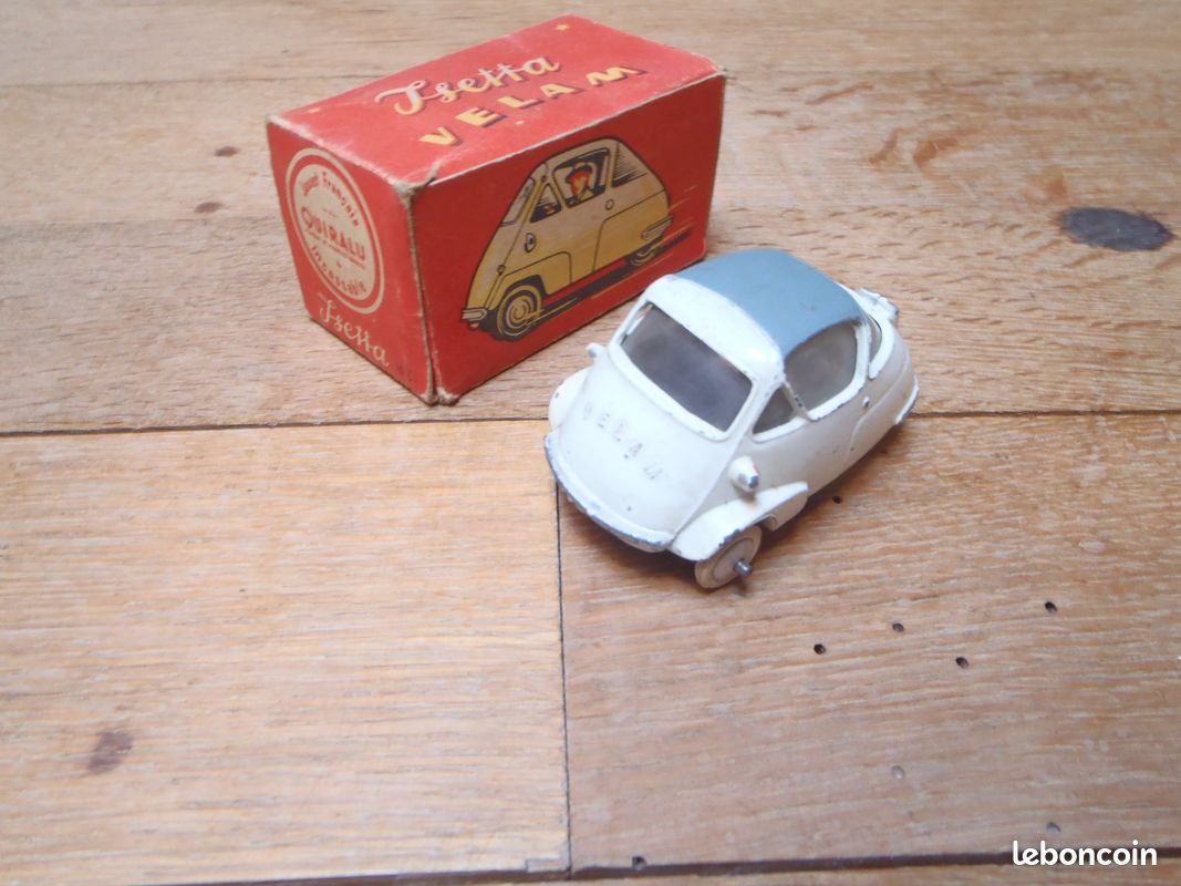 MIGNON Cute RARE ++ TOP ! QUIRALU 1:43 - ISETTA VELAM - MICROCAR