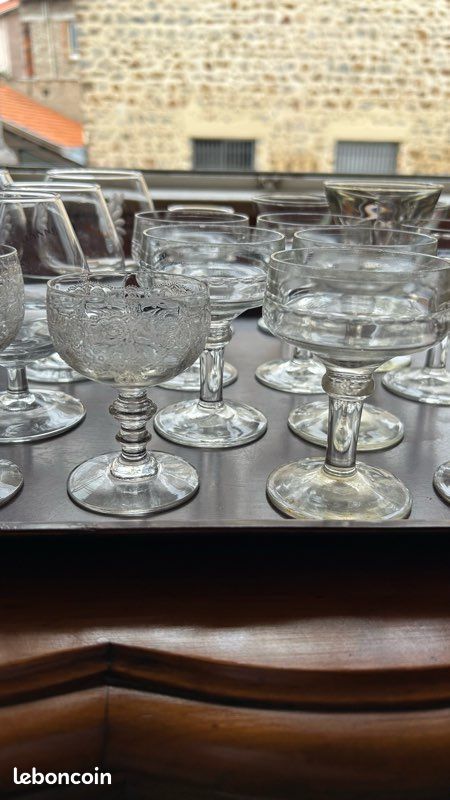Verres à digestif vintage – lot de 21 pièces (image 5)
