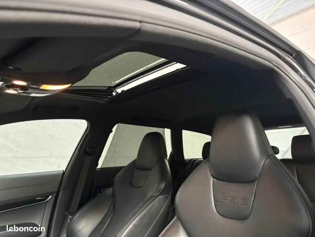 Audi RS6 5.0 TFSI 581 ch 4X4 BVA - FREINS CERAMIQUES TOIT PANORAMIQUE OUVRANT CAMERA DE RECUL (image 9)