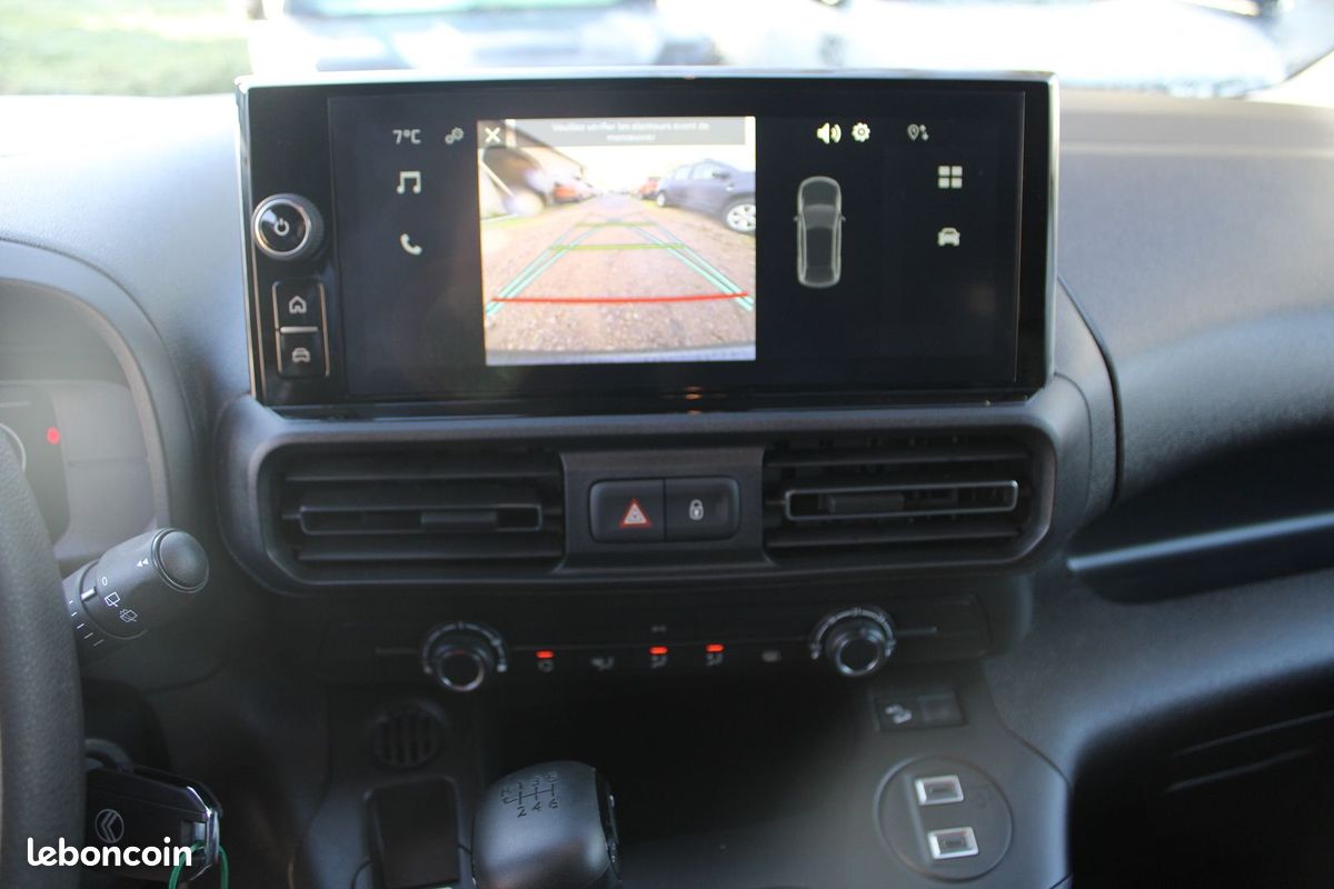 Citroen BERLINGO 5 AFFAIRE BLUE HDI 100 CV "3 PLACES" GPS GRIP USB FULL LED CAMÉRA TVA=17920 E HT (image 10)