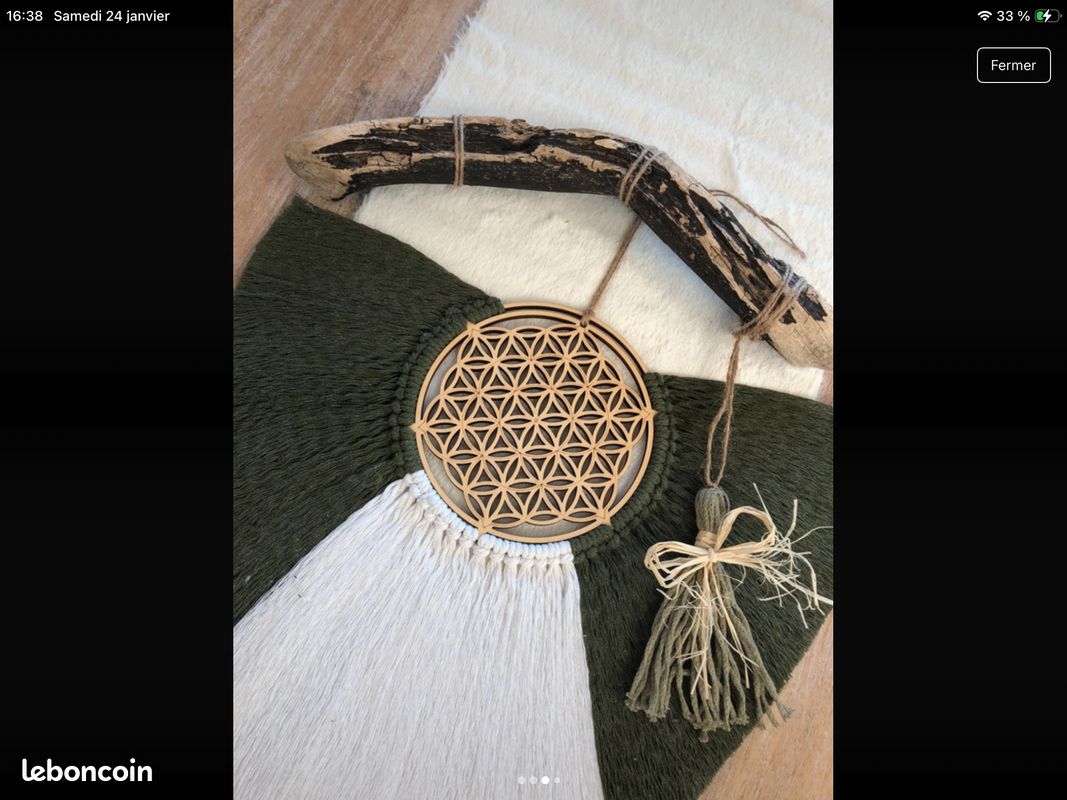 Macramé fait main (image 3)