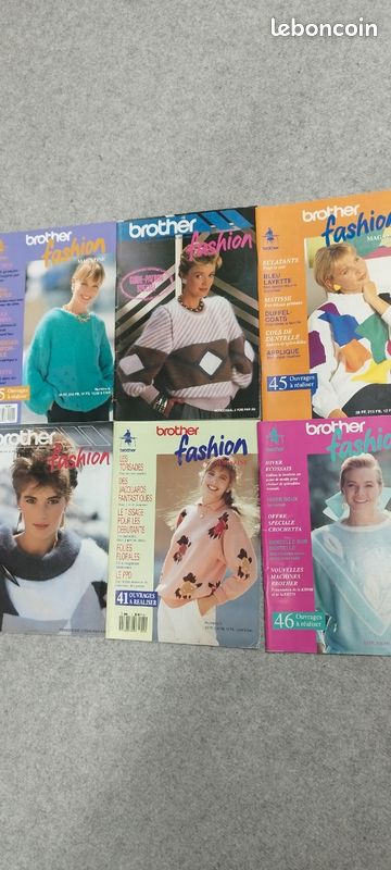 Magazines Brother spécial machine à tricoter (image 1)