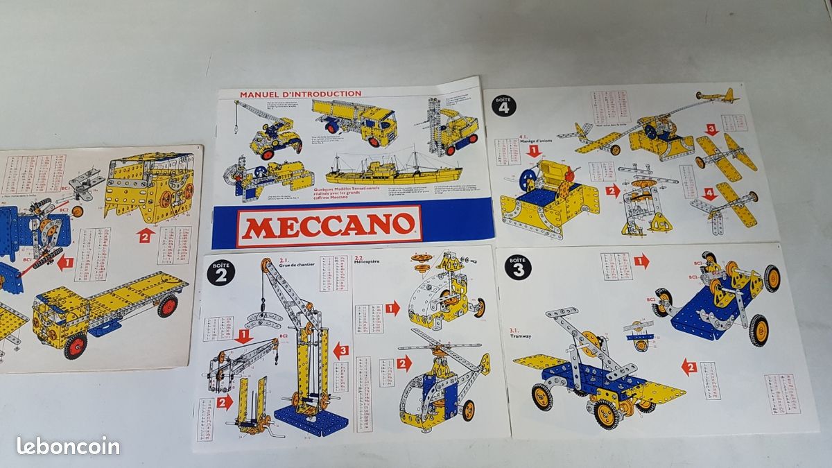 Notice MECCANO 3920 - Collection
