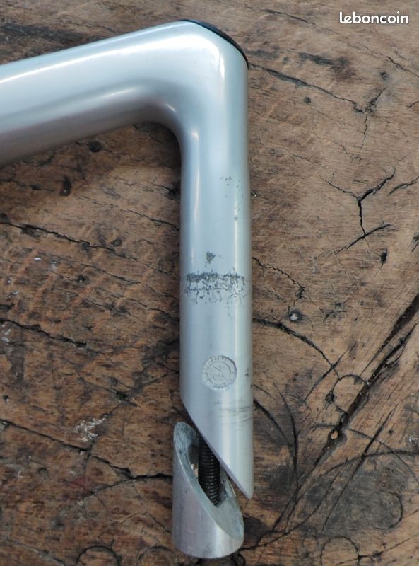 Potence ITM 800 Ouverte - 110 Mm, 22.2 Mm, Argent Anodisé - Neuve (NOS)