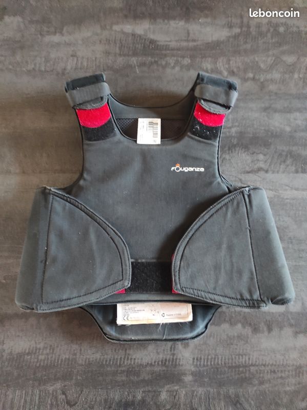 Gilet de protection équitation Fouganza - 12/14 ans - état correct
