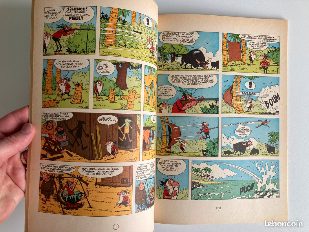 Le vieux Nick et Barbe-Noire - 11. Les boucaniers - Remacle - Dupuis - 1967 - EO (image 7)