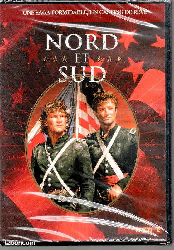 DVD neuf sous cello Nord et sud n° 2 (180 minutes)divers (image 1)