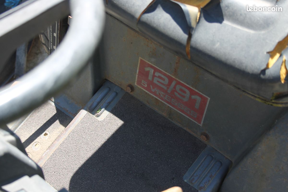Tracteur tondeuse 13/38 et 12/91 pour pièces moteur briggs et stratton (image 3)