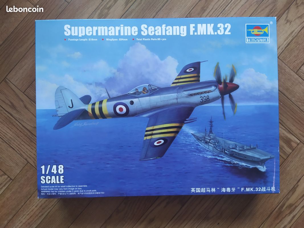 Supermarine Seafang Mk.32 What If AZ-Model 7300 Supermarine Seafang Mk.32 What If AZ-Model 7300