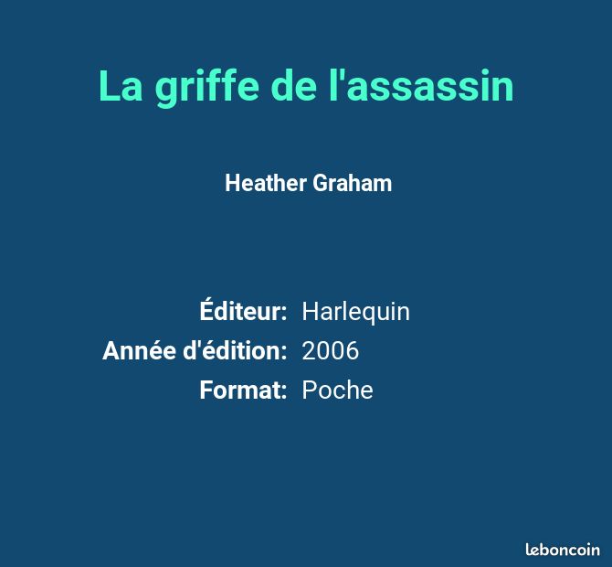 La griffe de l'assassin - Heather Graham (image 2)