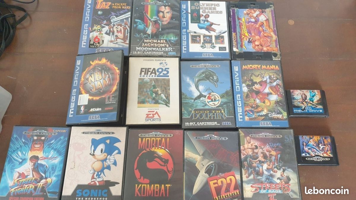 Jeux megadrive (image 1)