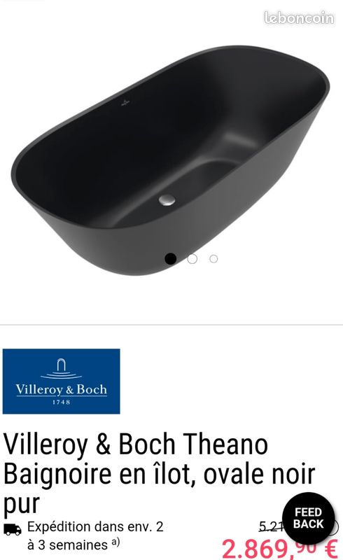 Baignoire villeroy bosh (image 3)
