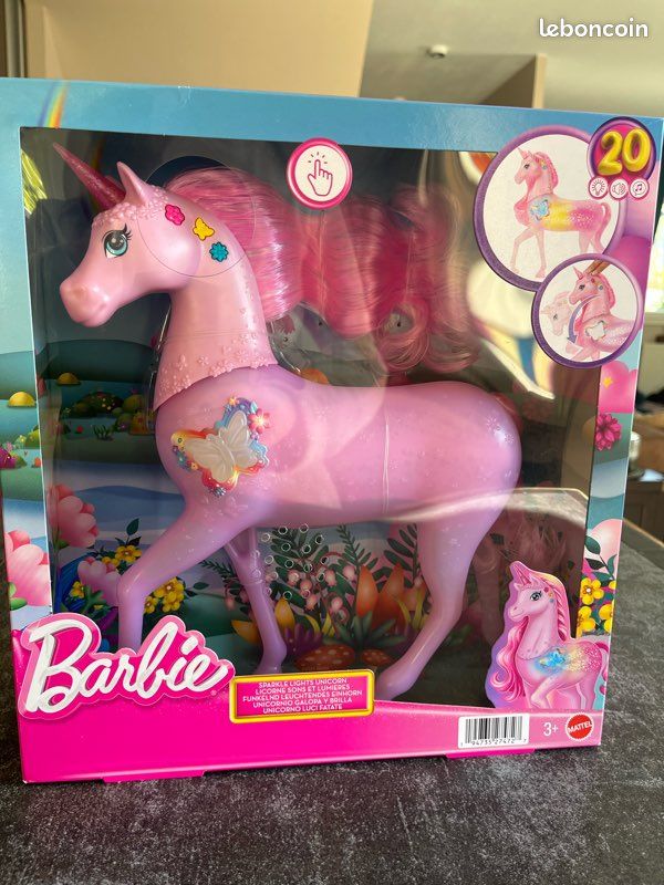 Licorne Sons - MATTEL - JCP78 - 20 combinaisons de sons - Lumieres per