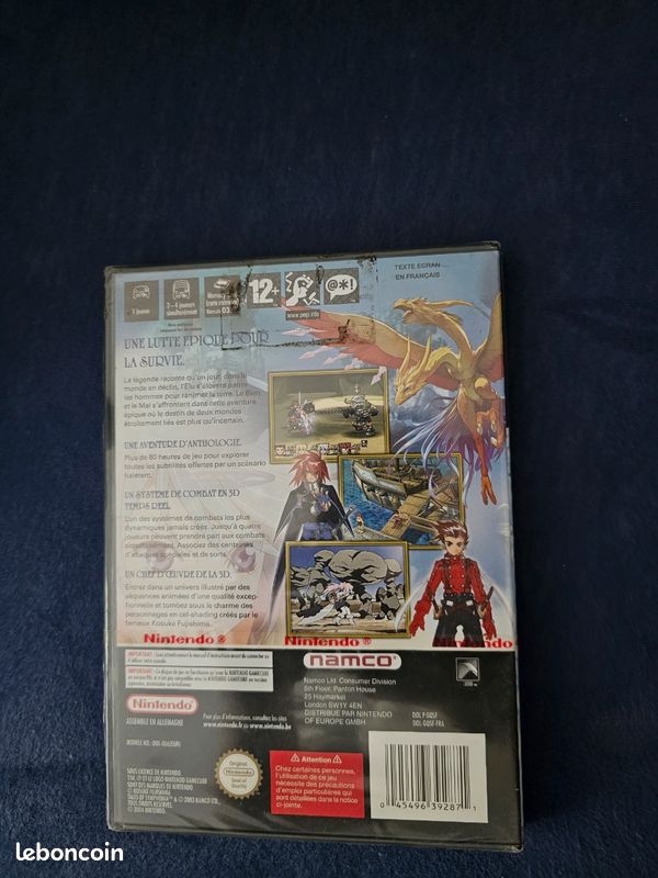 Lot Nintendo GameCube Tales of Symphonia Édition Limitée + Game Boy Player COMPLET (image 18)
