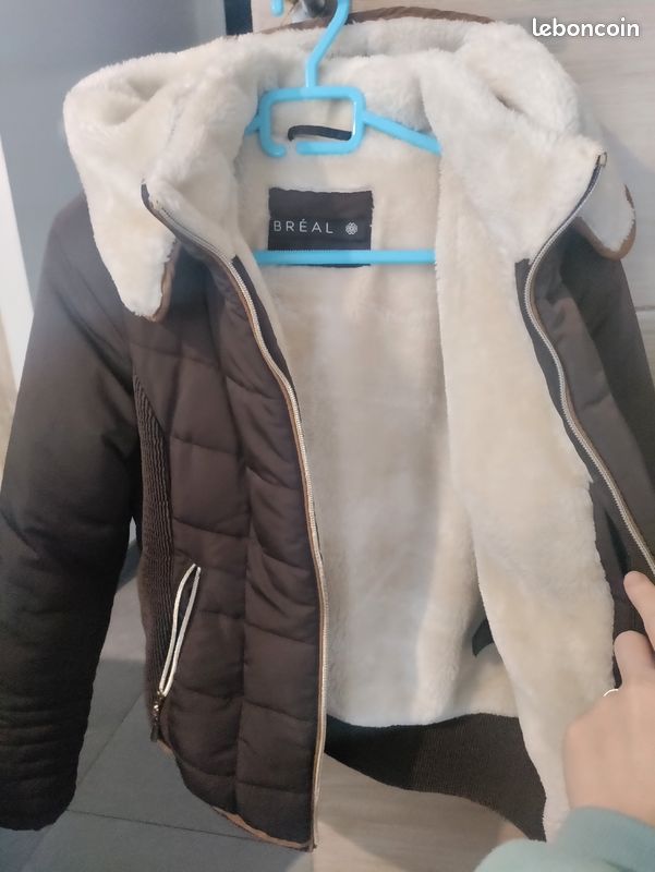 Veste hiver/doudoune T38 Breal matelassée état neuf Vêtements