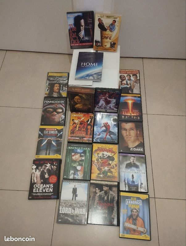 Lot divers de 20 Dvds (image 1)