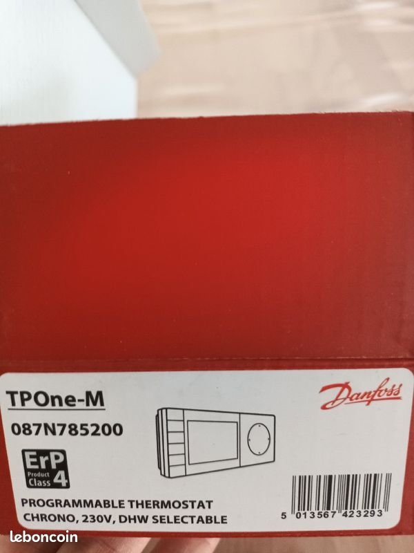 Pressostat Pompe Eau Danfoss TPOne-B 1-Channel Wired Programmable