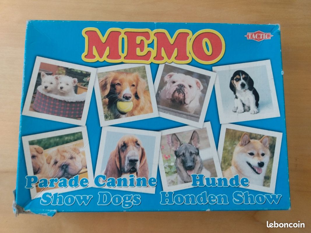 Jeu de memory zoo/chien (image 2)