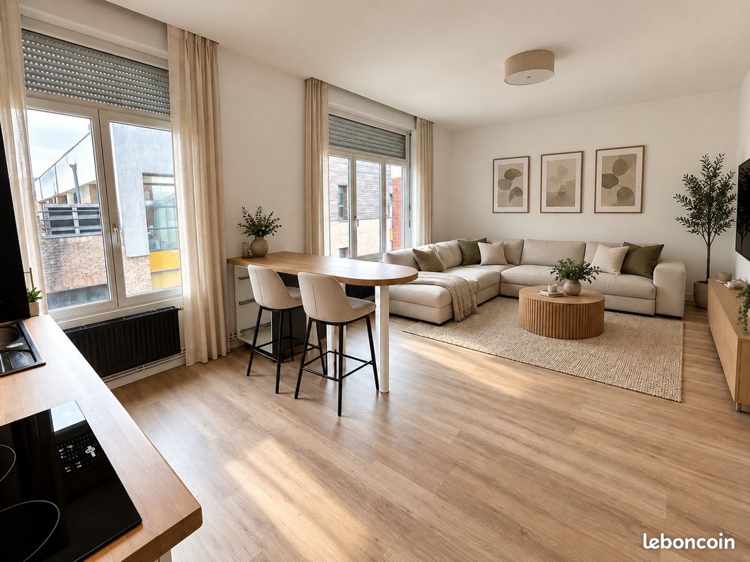 Appartement 2 pièces 41 m² · à Dunkerque · 41 m² · 620 €/mois