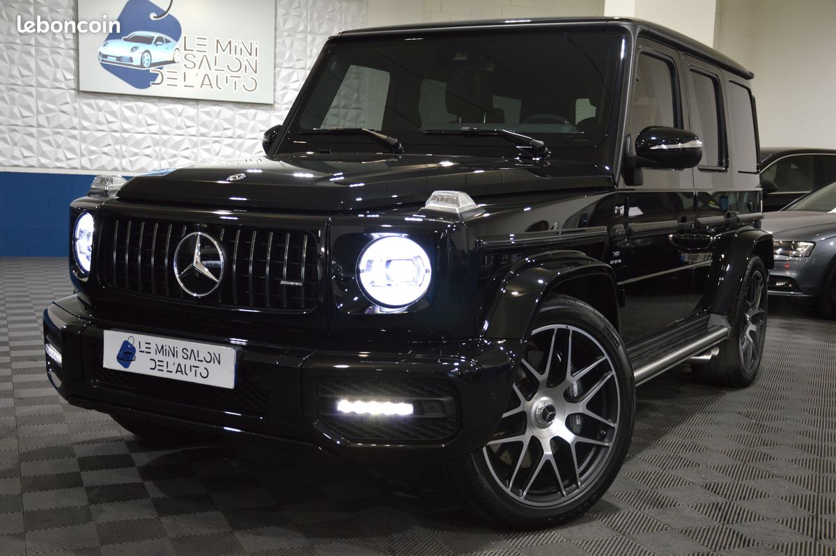 MERCEDES CLASSE G IV 63 AMG V8 585 EDITION LIMITEE STRONGER THAN TIME-35.980km-1ère Main-Origine France-Burmester-Sièges AMG Chauffants/Ventilés/Massants-Pack Carbone-CarPlay-Etat Neuf-Rare (image 2)