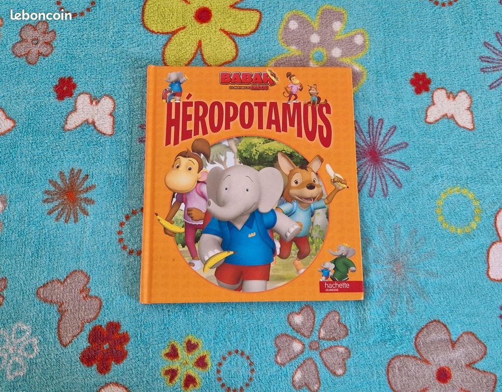 Livre Babar Héropotamus Hachette (image 2)