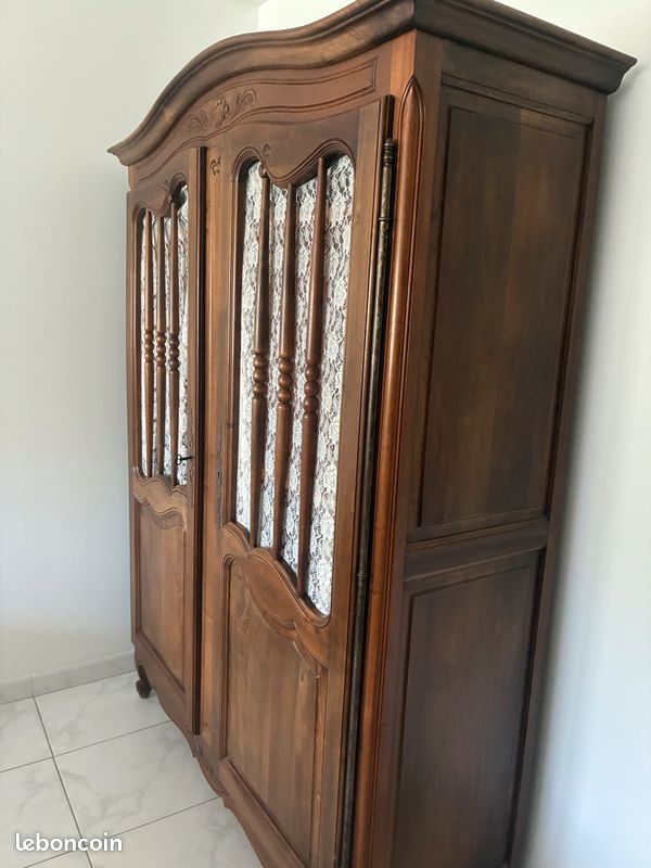 Armoire en bois style provençal (image 3)