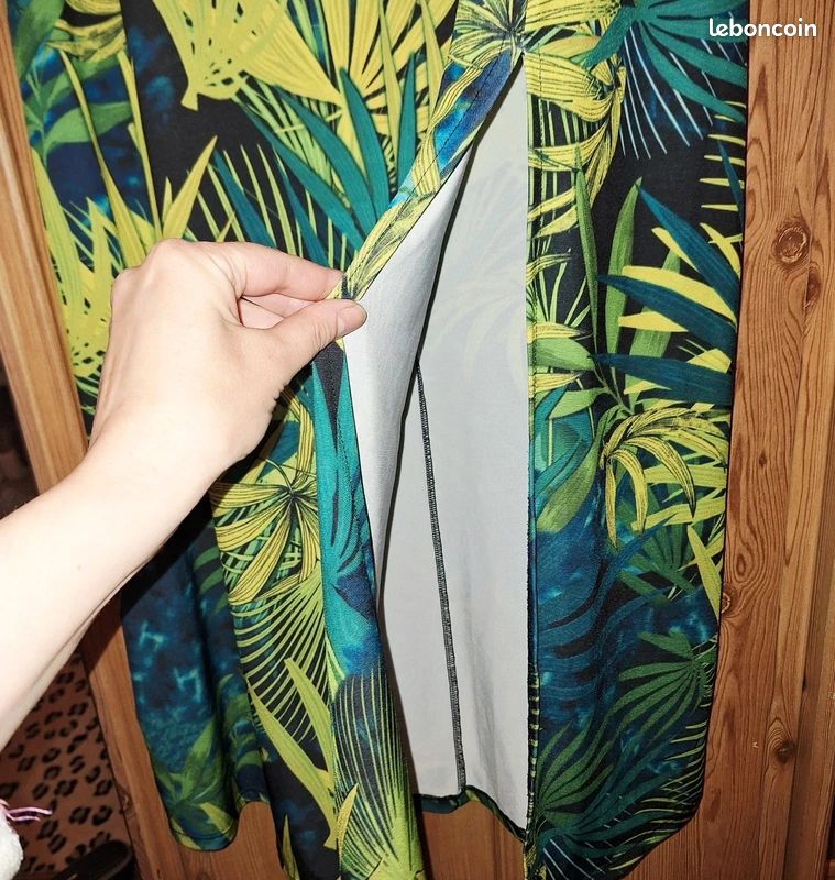 Magnifique Robe d'été Taille 40/ Motifs floraux/Jungle (image 6)