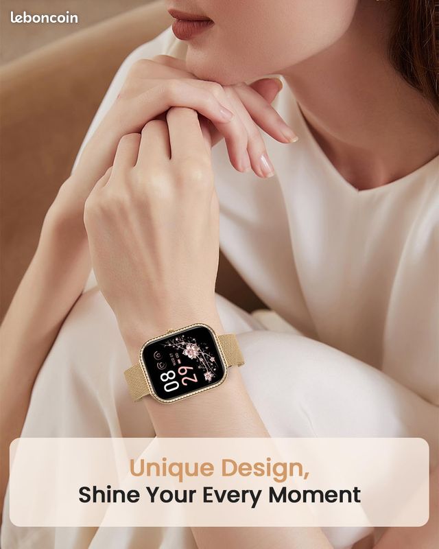 Montre Podometre Montre Connectee Femme Etanche Montre Podometre