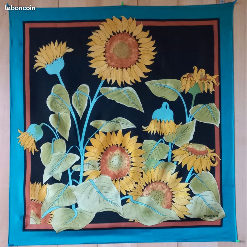 Foulard / Écharpe TORRENTE Femme - Couleur Verte - Occasion
