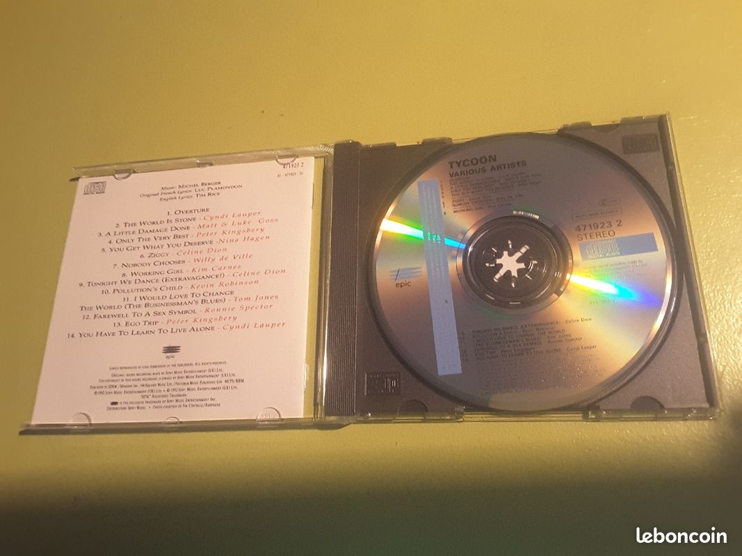 Rv cd tycoon berger plamondon tim rice (image 2)
