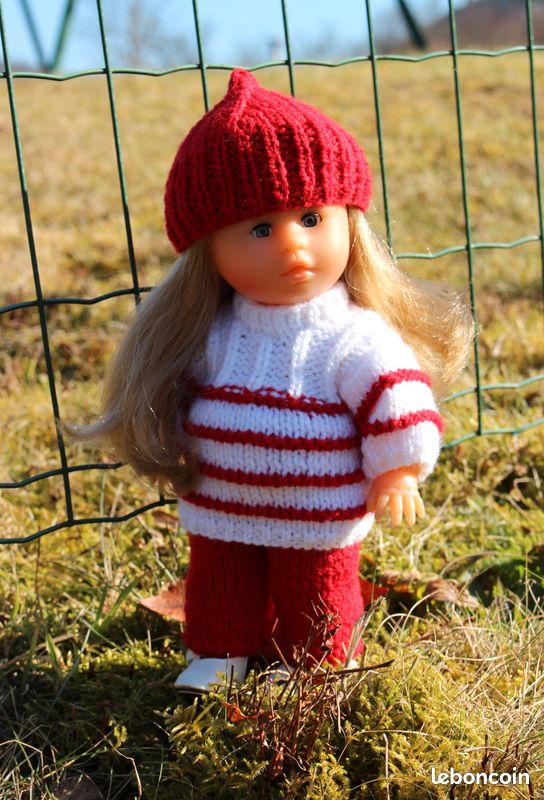 Ensemble hivernal pour poupée Corolline 27cm (image 1)