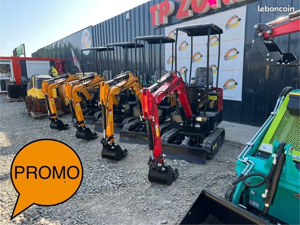 Micro pelle d'occasion - BTP - Chantier gros-oeuvre - leboncoin