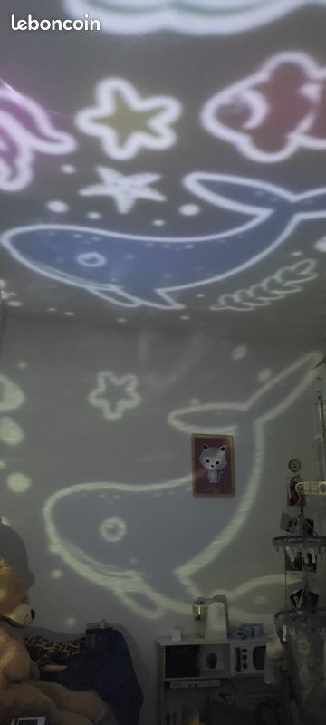 Veilleuse avec projection (image 1)