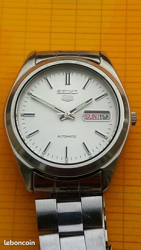 Montre Seıko Automatique 37,30 mm(Manque le balancier avec son assemblage) (image 1)