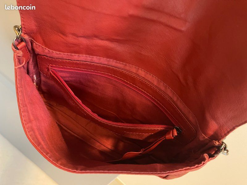 Sac tout cuir Kookai (image 5)