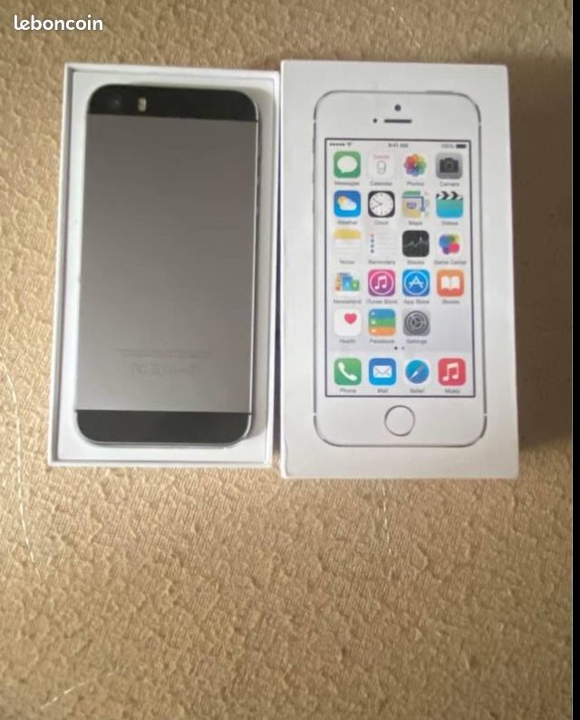 IPhone 5S GRIS SIDÉRAL (image 2)