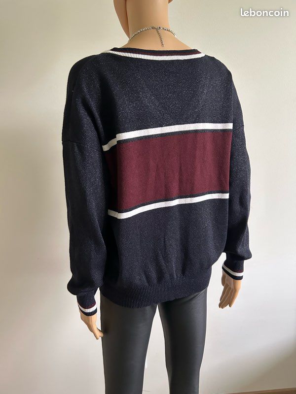 Pull Pailleté à Manches Longues Morgan Taille S - Multicolore, Jamais Porté (sans étiquette)