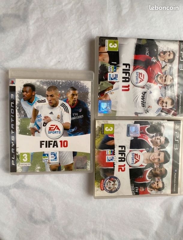 Lot De Jeux FIFA 09, 10, 11, 12, 13 - Xbox 360 - Jeux Sports Neufs Sous Blister - Collection Rétro Football