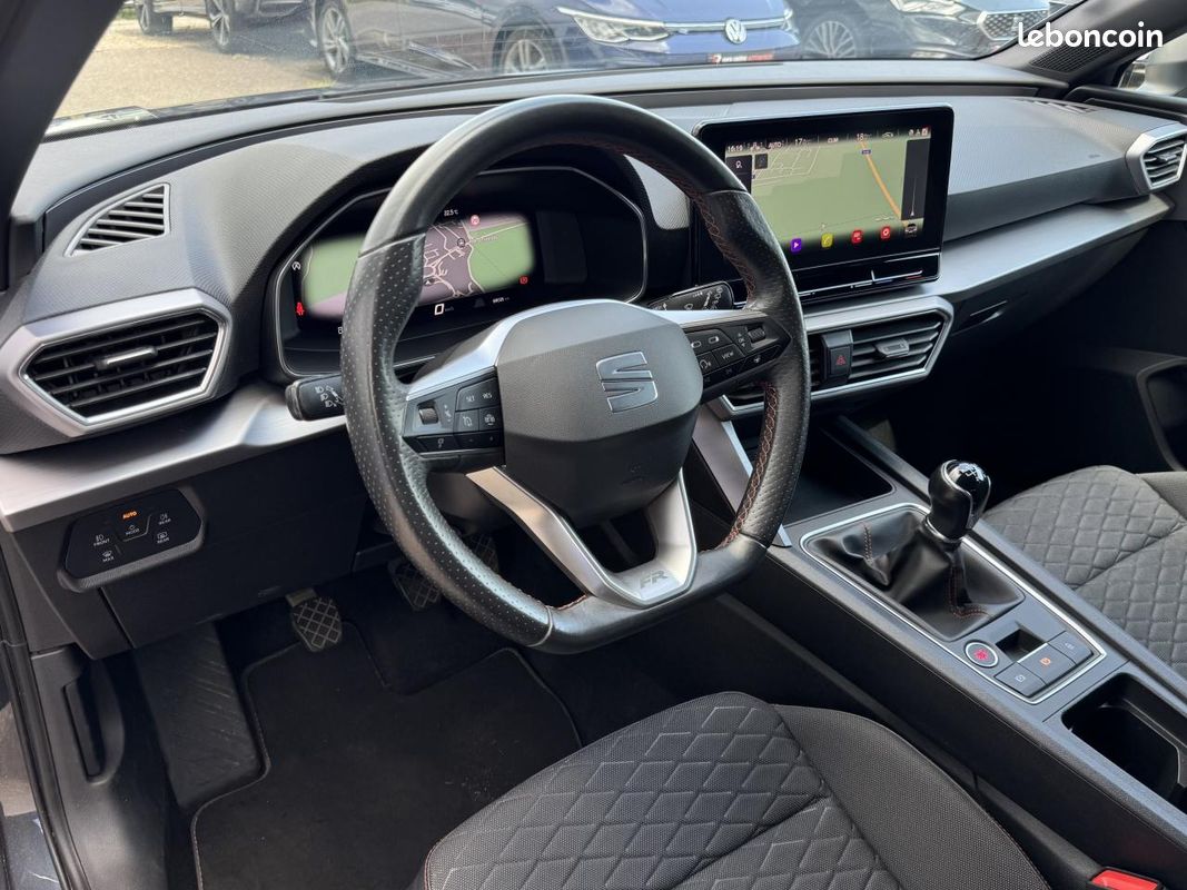 SEAT LEON FR 1.5 TSI 150ch Carplay Camera Acc Lane Assist Siege et Volant Chauffant (image 15)