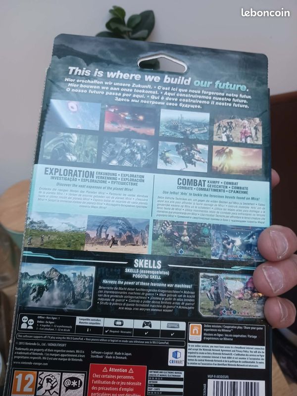Xenoblade Chronicles X Wii U Edition Limitée Neuf sous Blister (image 3)