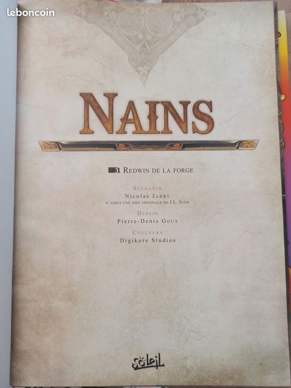 BD Nains tome 1 Redwin de la forge (image 2)
