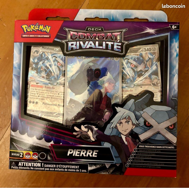 Pokémon Deck Combat Rivalité – Pierre (FR) (Neuf avec emballage d