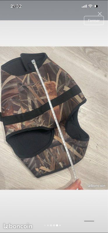 Gilet pour chien en néoprène camouflage (image 9)